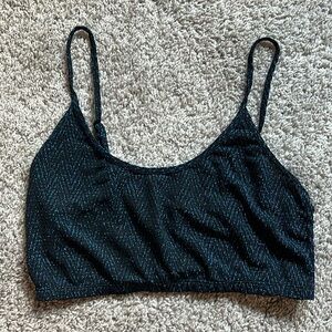Metallic Bra Tank Top